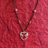 22 Carat Gold Black Beads With Birds With Heart Symbol Mangalsutra 7.59g by Mahita Collections
